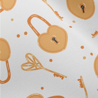 Love Padlock Key Chiffon