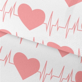 Love Heartbeat Picture Waterproof Oxford