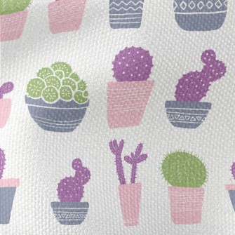 Succulent Potted Plants Waterproof Canvas