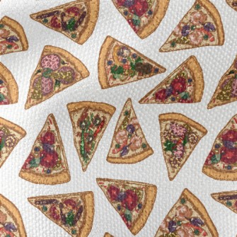 Delicious Pizza Mix Waterproof Canvas
