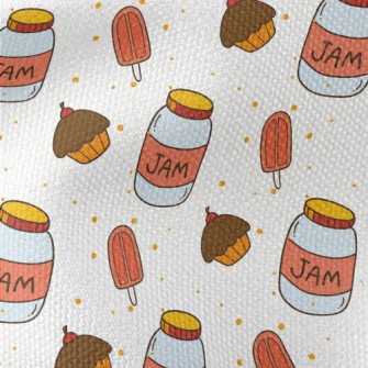Cake Jam Popsicles Waterproof Canvas