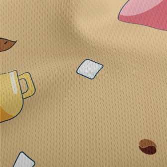 Colorful Mugs Athletic Mesh Flat Back