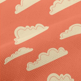 Simple Line Clouds Performance Linen