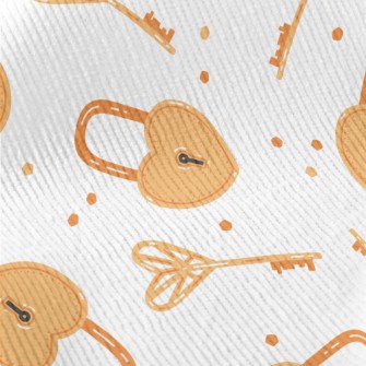 Love Padlock Key Standard Corduroy