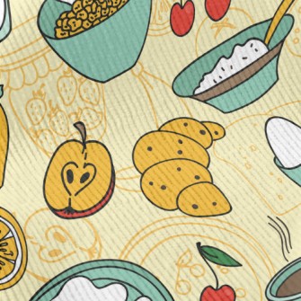 Rich And Nutritious Breakfast Standard Corduroy
