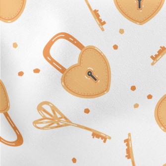 Love Padlock Key Stretch Ponte