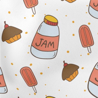 Cake Jam Popsicles Stretch Ponte