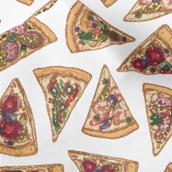 Delicious Pizza Mix Micro Fleece