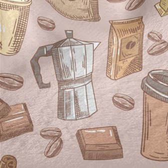 Hand-ground Coffee Minky