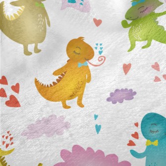 Colorful Tongue-out Iguana Minky