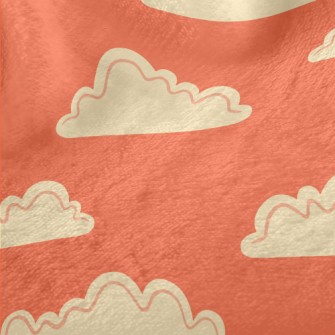 Simple Line Clouds Minky