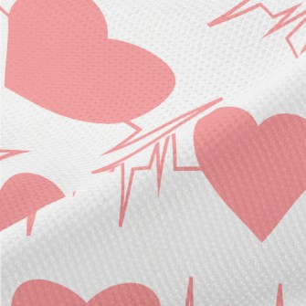 Love Heartbeat Picture Piqué