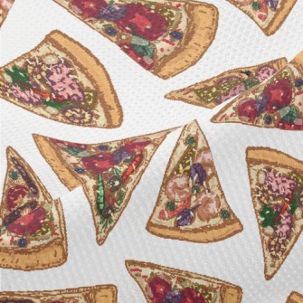 Delicious Pizza Mix Piqué