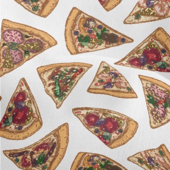 Delicious Pizza Mix Lightweight Performance Linen