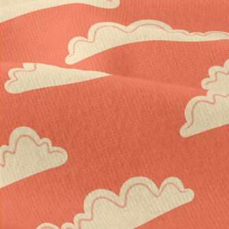 Simple Line Clouds Modern Jersey
