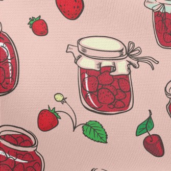 Sweet Strawberry Jam Pongee