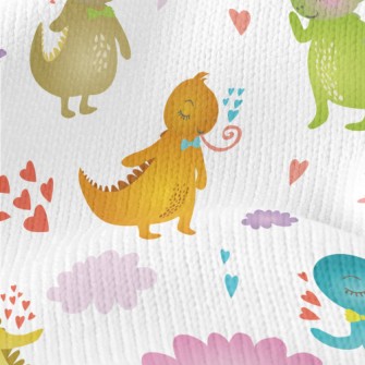 Colorful Tongue-out Iguana Stretch Jersey