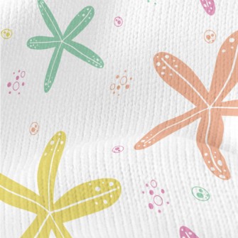 Colorful Cute Starfish Stretch Jersey