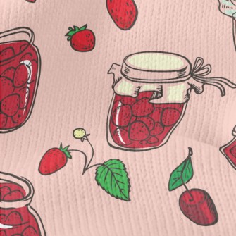 Sweet Strawberry Jam Stretch Jersey