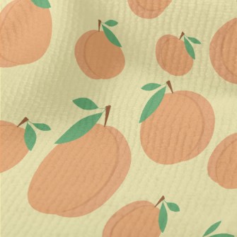 Cute Peaches Of Different Size Terry