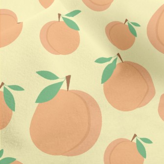 Cute Peaches Of Different Size Micro Fleece