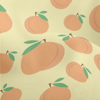 Cute Peaches Of Different Size Lightweight Performance Linen