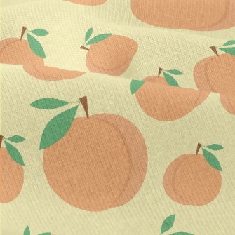 Cute Peaches Of Different Size Modern Jersey