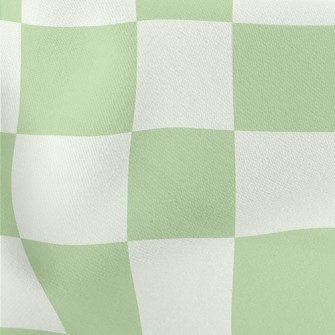 Green Plaid Series Stretch Ponte