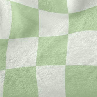 Green Plaid Series Minky