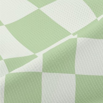 Green Plaid Series Piqué
