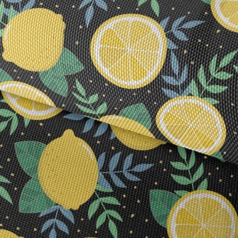 Fresh Lemon Slices Waterproof Oxford