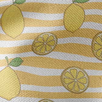 Horizontal Lemon Waterproof Canvas