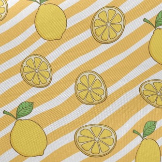 Horizontal Lemon Twill