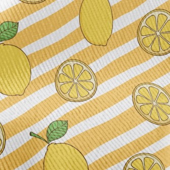 Horizontal Lemon Standard Corduroy