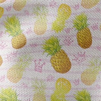 Crown Pineapple Waterproof Canvas