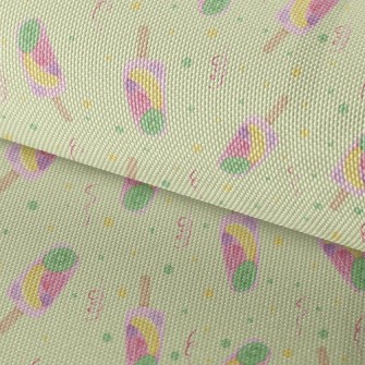 Transparent Fruit Popsicle Waterproof Oxford