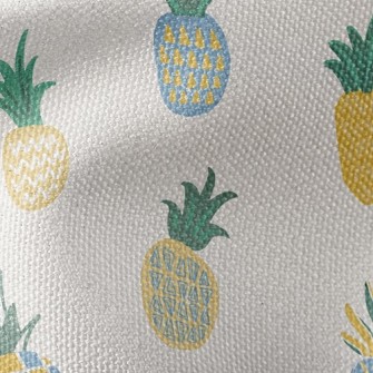 Pineapple Doodle Waterproof Canvas