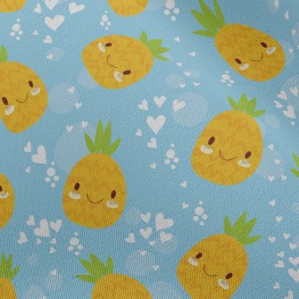 Shy Expression Pineapple Chiffon