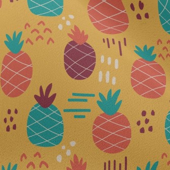 Cartoon Cute Pineapple Chiffon
