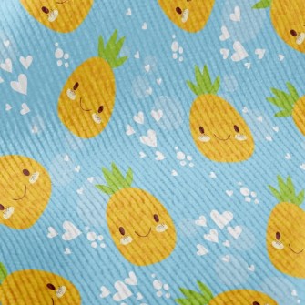 Shy Expression Pineapple Standard Corduroy