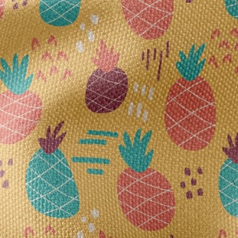 Cartoon Cute Pineapple Waterproof Canvas