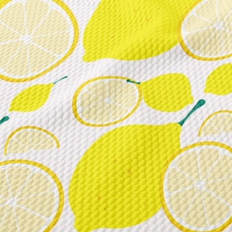Juicy Lemon Birdseye Piqué