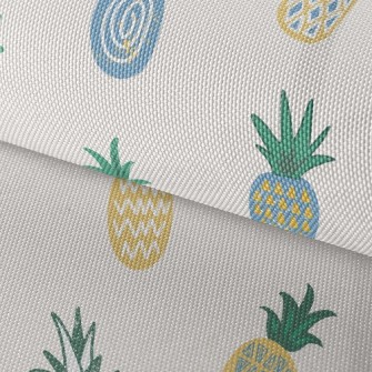Pineapple Doodle Waterproof Oxford