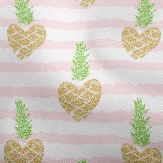 Striped Heart Pineapple Dobby