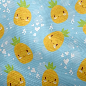 Shy Expression Pineapple Dobby