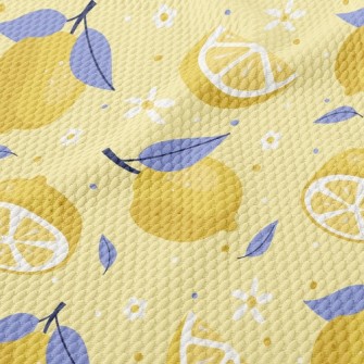 Floret Lemon Slices Birdseye Piqué