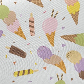 Three Balls Of Ice Cream Twill