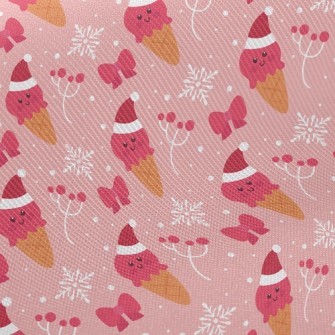Butterfly Berry Ice Cream Twill
