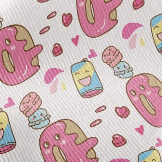 Funny Donut Macarons Standard Corduroy
