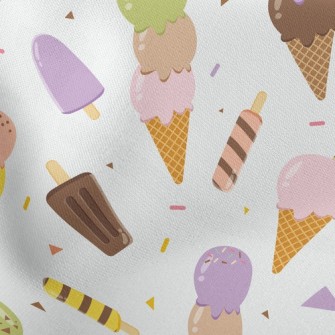 Three Balls Of Ice Cream Stretch Ponte